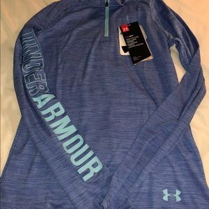 Youth large quarter zip under Armour